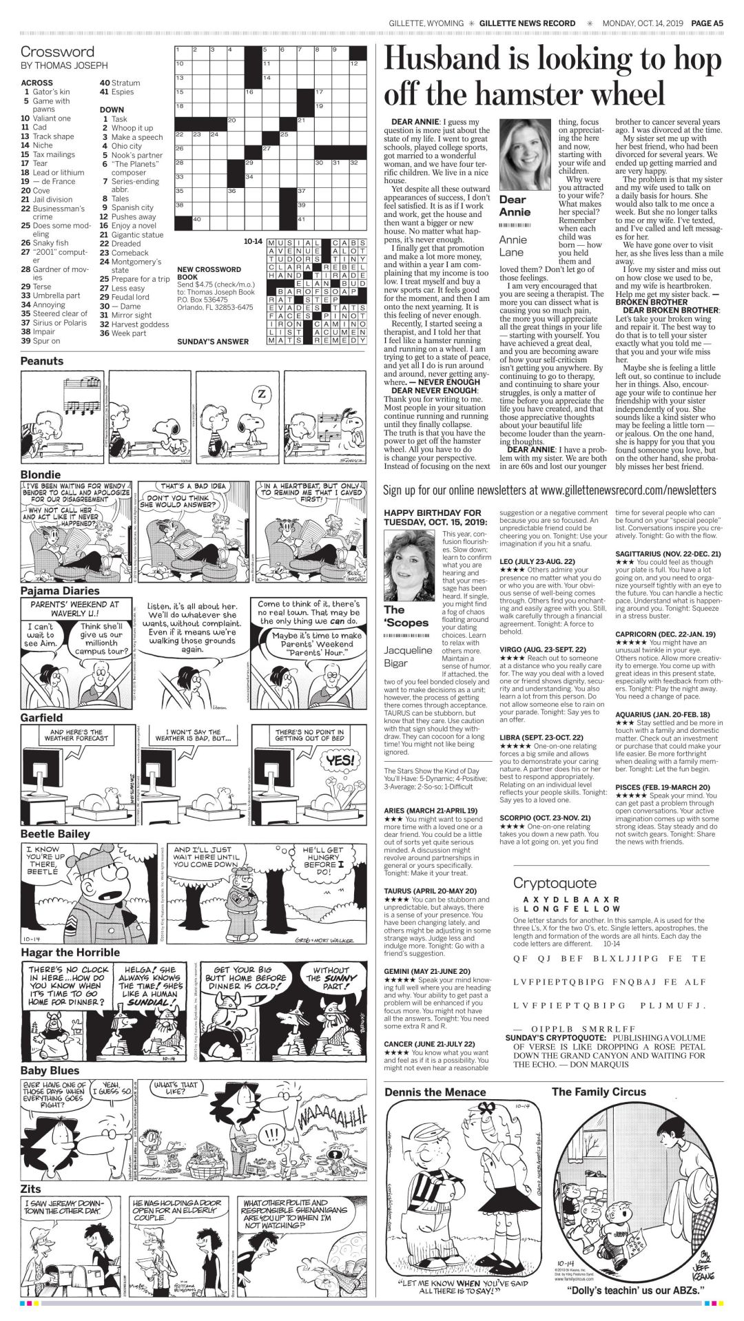 Monday Comic Script Monday Comics | Local News | gillettenewsrecord.com