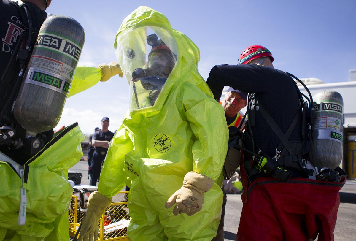 Fire Department takes part in Hazmat training Local News