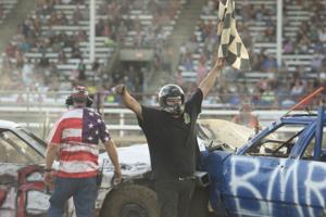 Demolition Derby kicks off the county fair