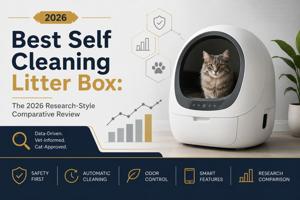 Best Self Cleaning Litter Box Market Report 2026 Rates Multi Cat Biometric Excellence