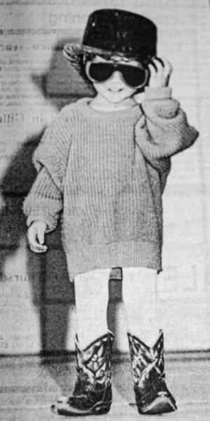 Histories: Toddler rocks out at 1988 baby pageant