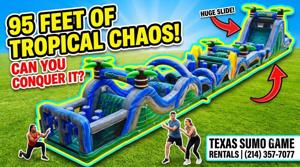 Looking for Summer Event Ideas? Texas Sumo Game Rental Recommends Obstacle Course Rentals