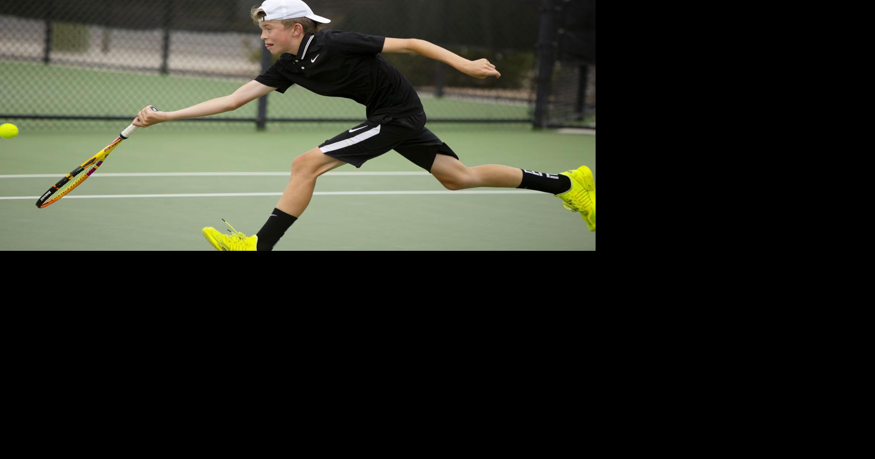 Keller brothers take swing at tennis after travel baseball season ends ...