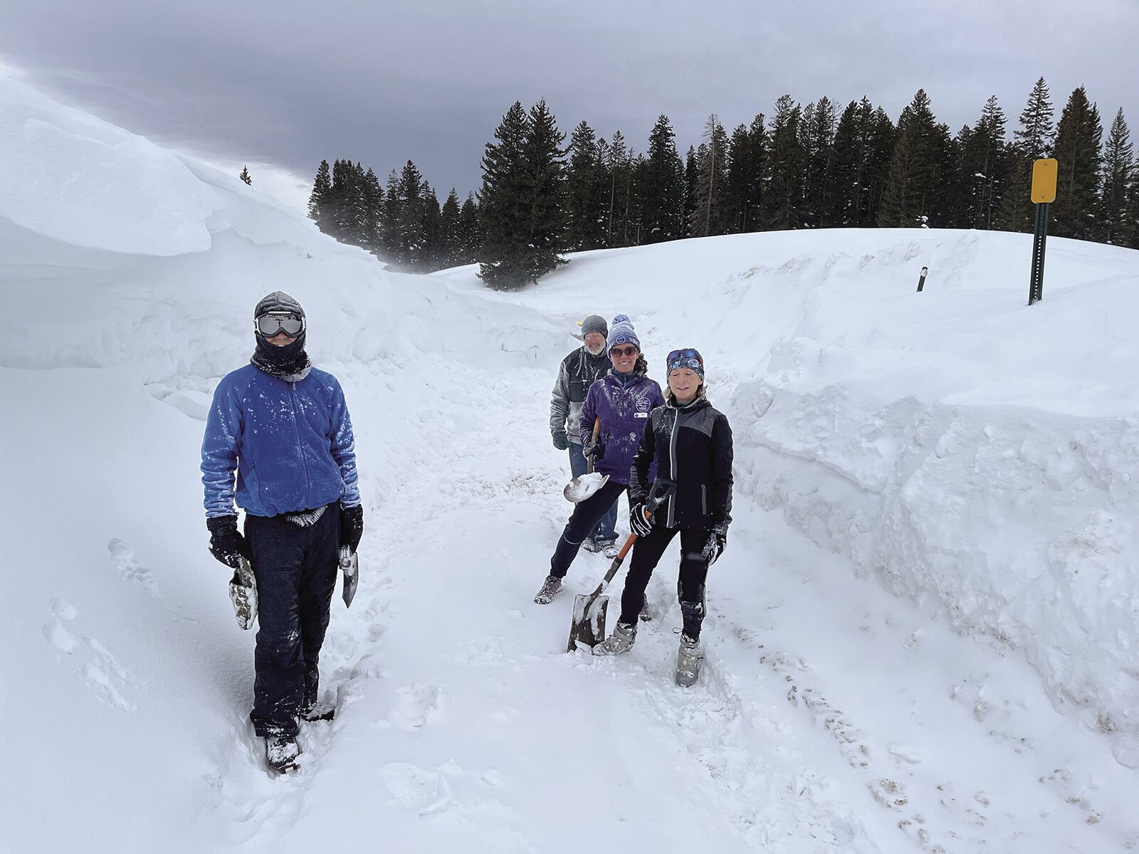 Snow bank: Grand Mesa sees 
