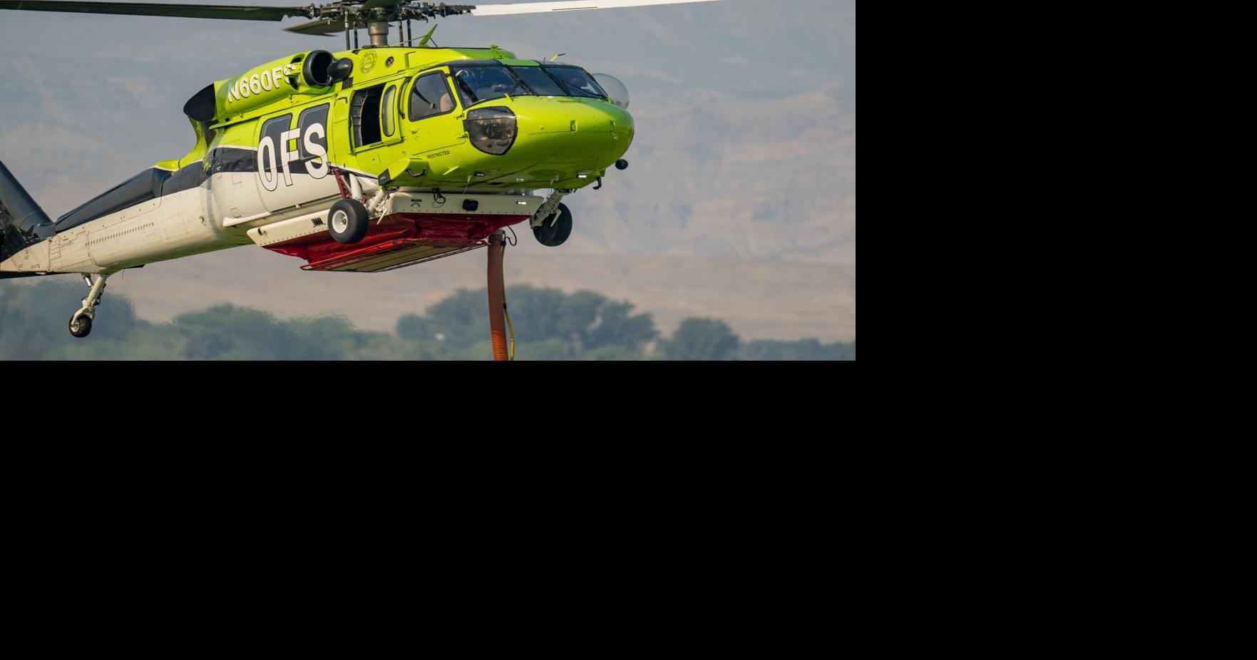 Helicopter water drops key to Glade Park protection