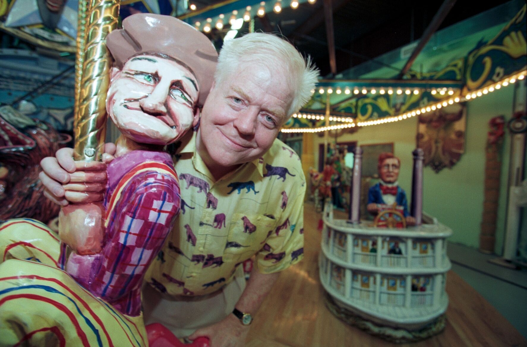 Will Red Grooms' whimsical, wonderful Tennessee Fox Trot Carousel