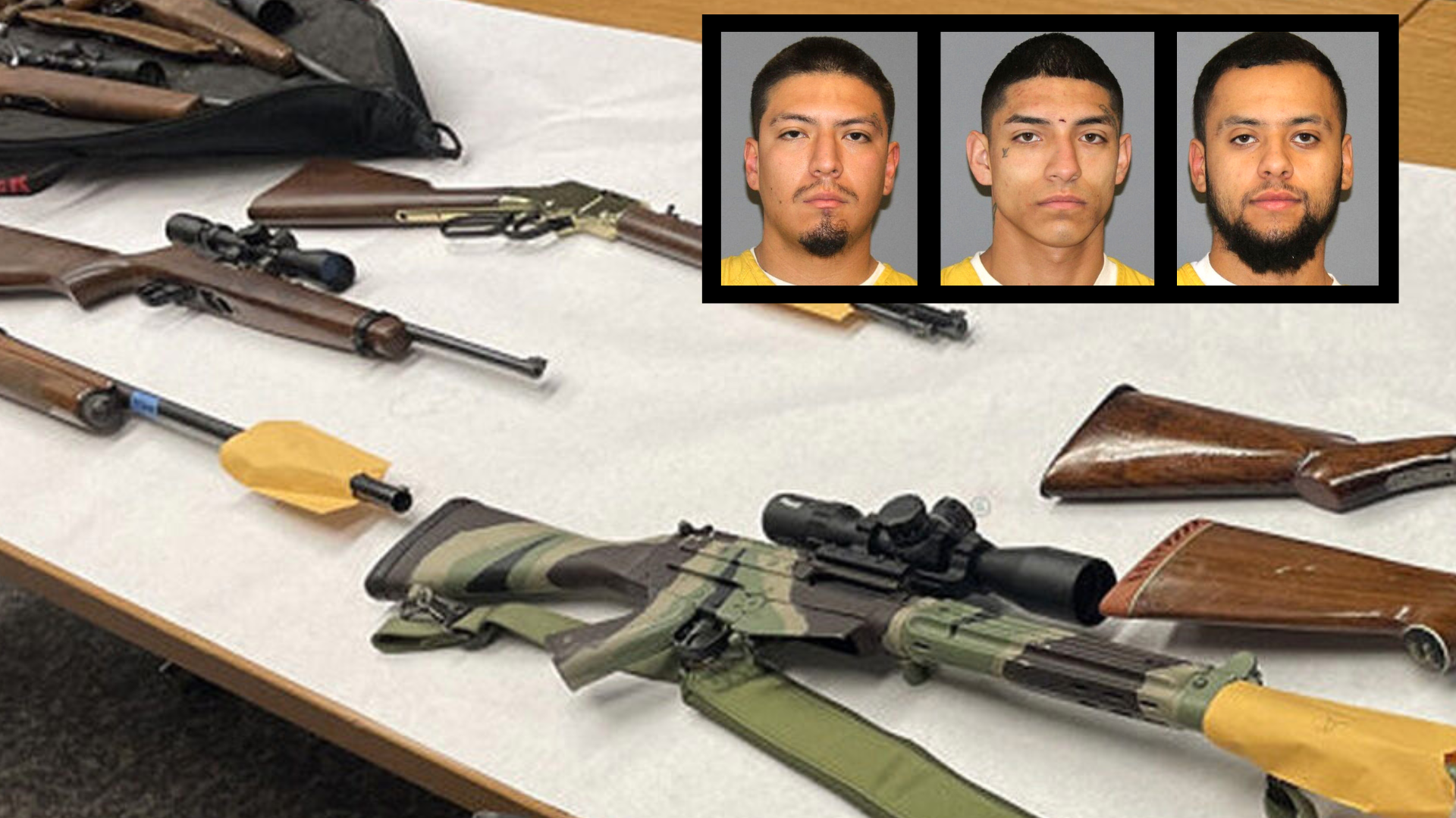 Multiple Stolen Guns Recovered After 3 Suspects Arrested | Western ...