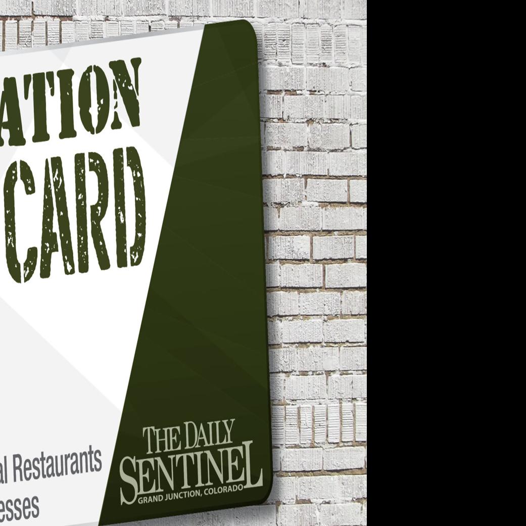 The Daily Sentinel S Operation Gift Card Western Colorado