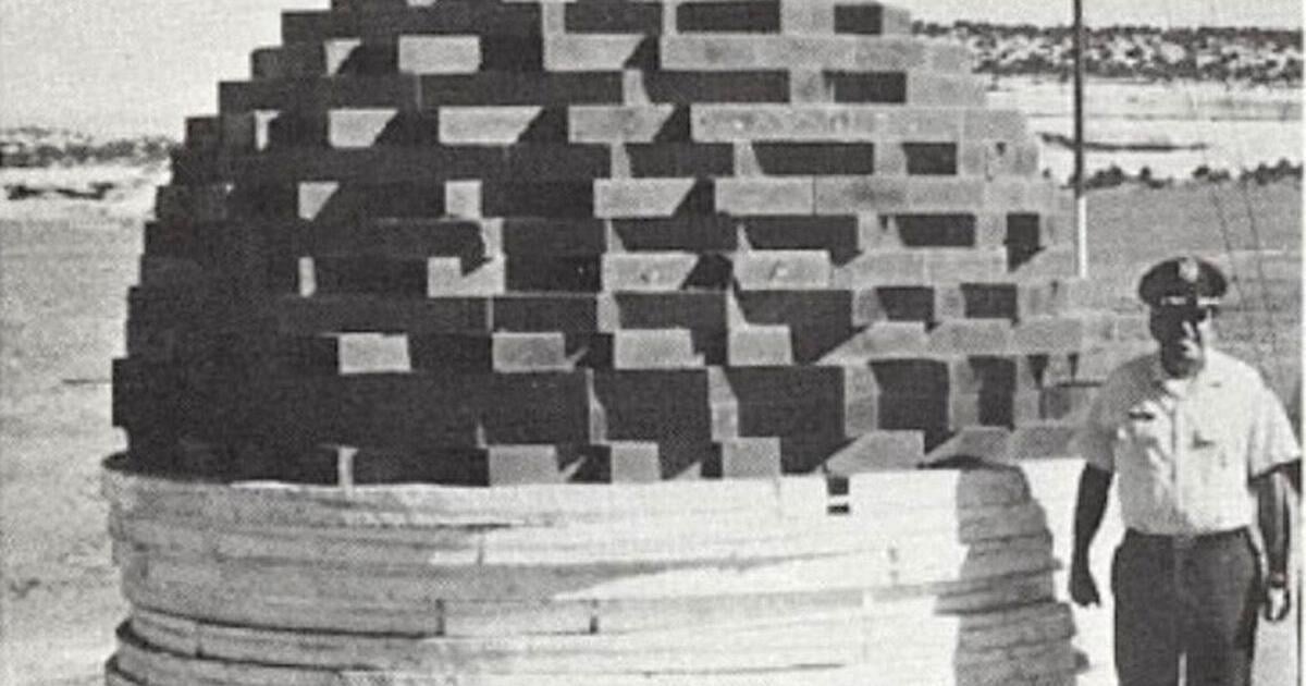 Operation Mixed Company simulated a nuclear explosion with a million pounds of TNT