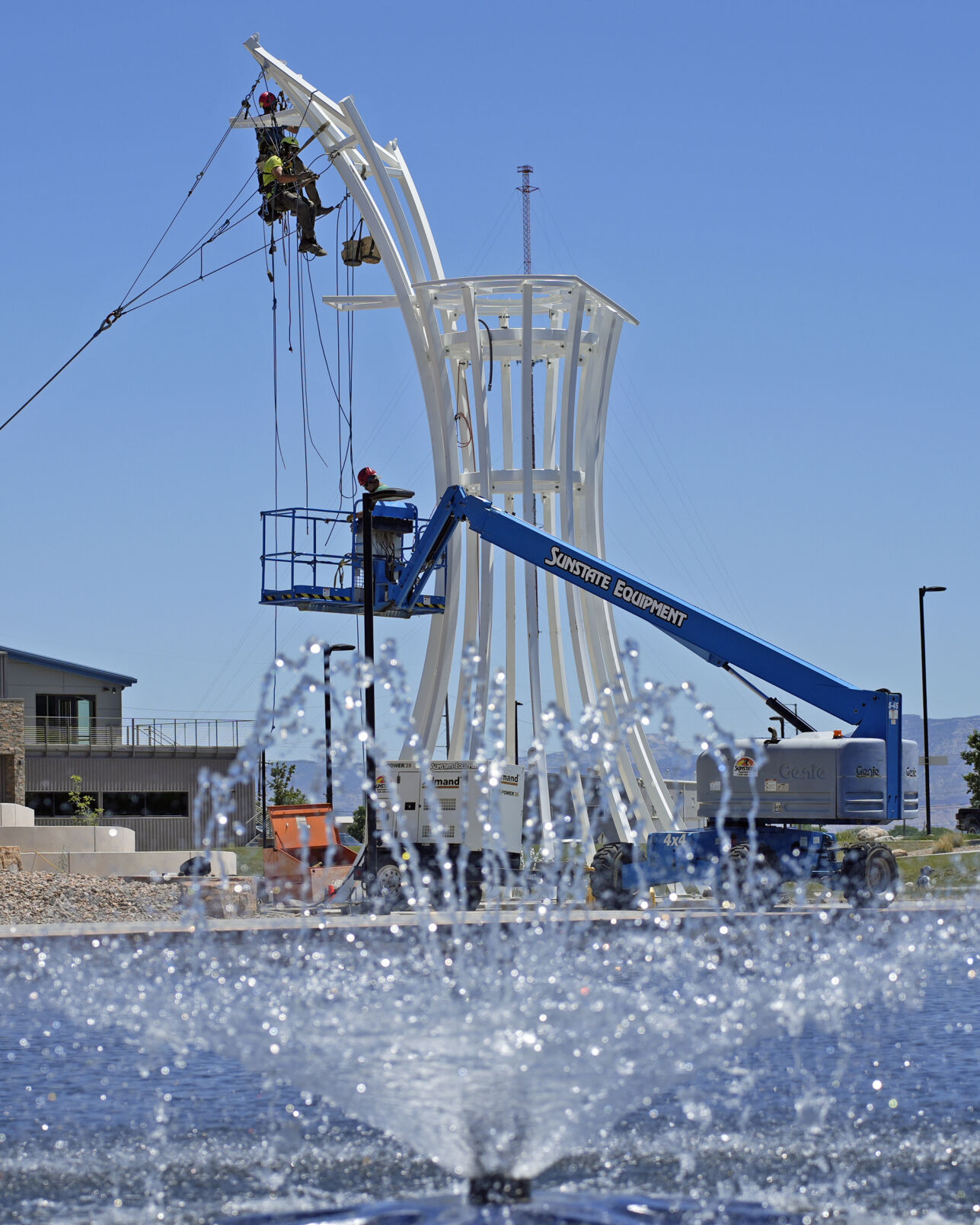 Las Colonias zipline nearing completion | Western Colorado | gjsentinel.com