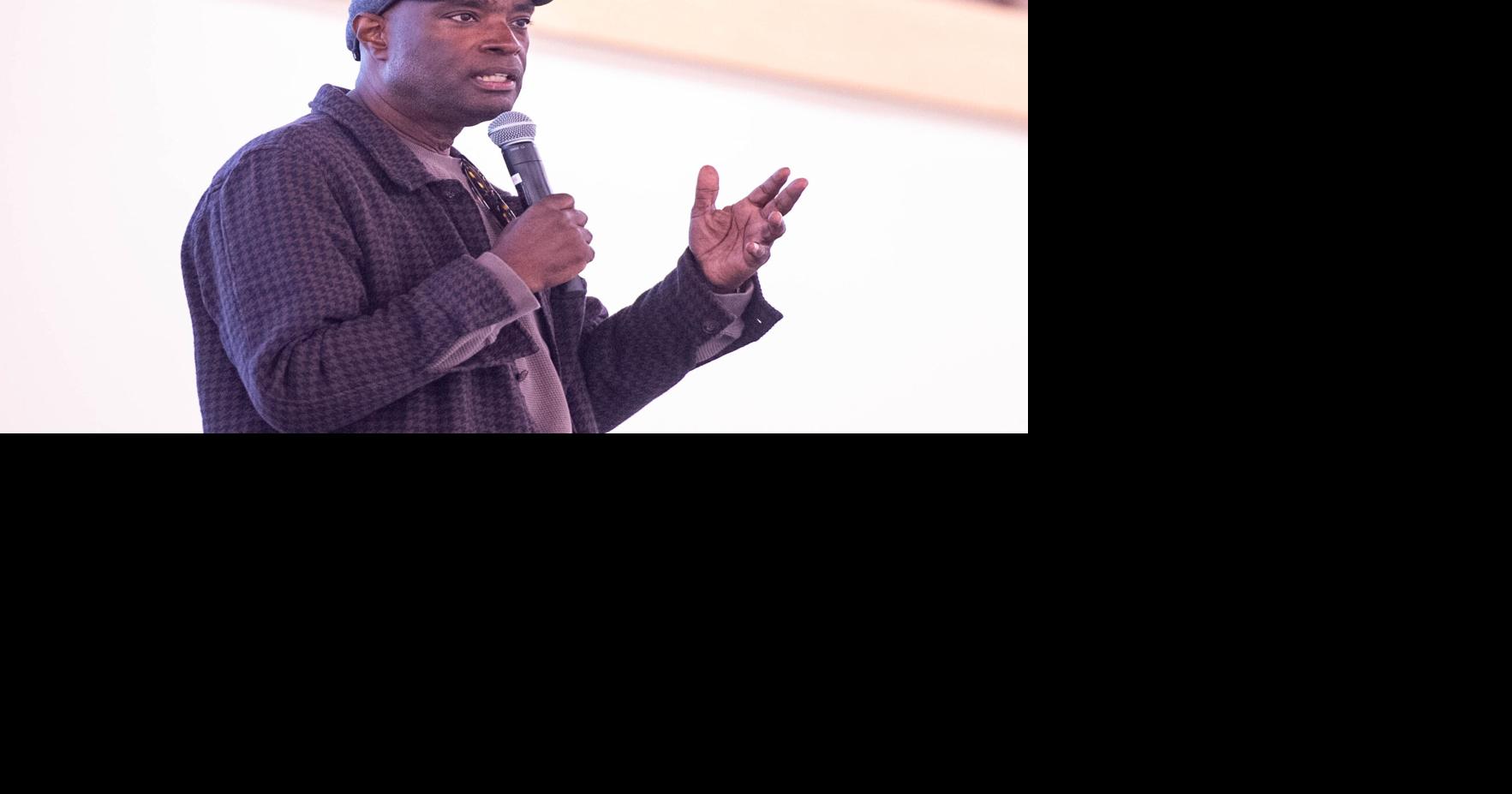 Antwone Fisher shares his journey, wisdom with local youth at SPARC