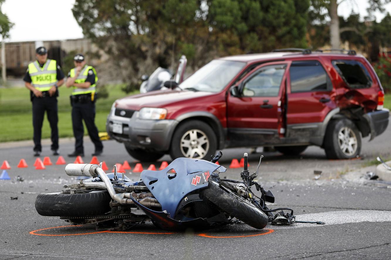 Motorcyclist dies after collision Western Colorado