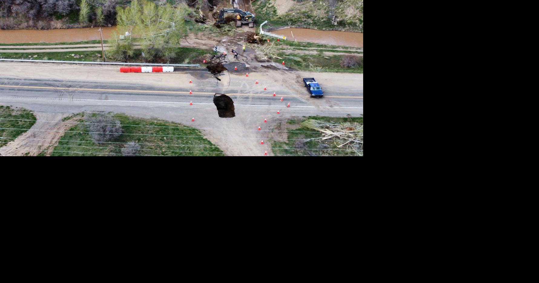 Highway 133 damage cuts off residents after road washout | Western ...