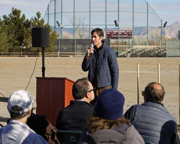 City hosts groundbreaking ceremony for new Canyon View tennis courts