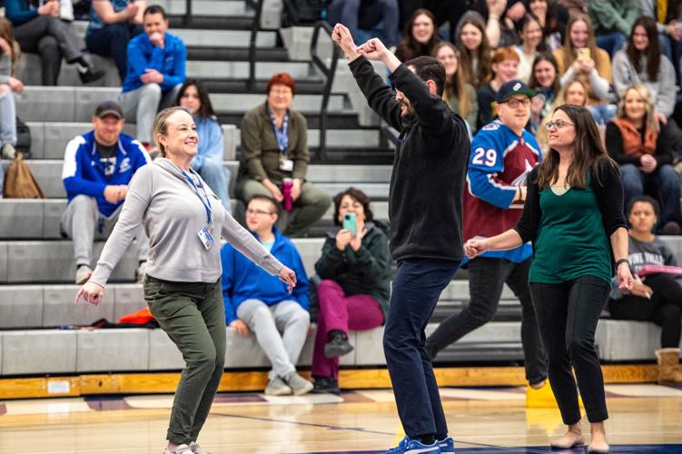 Emotional discussion: Say Something Assembly tours D51 schools