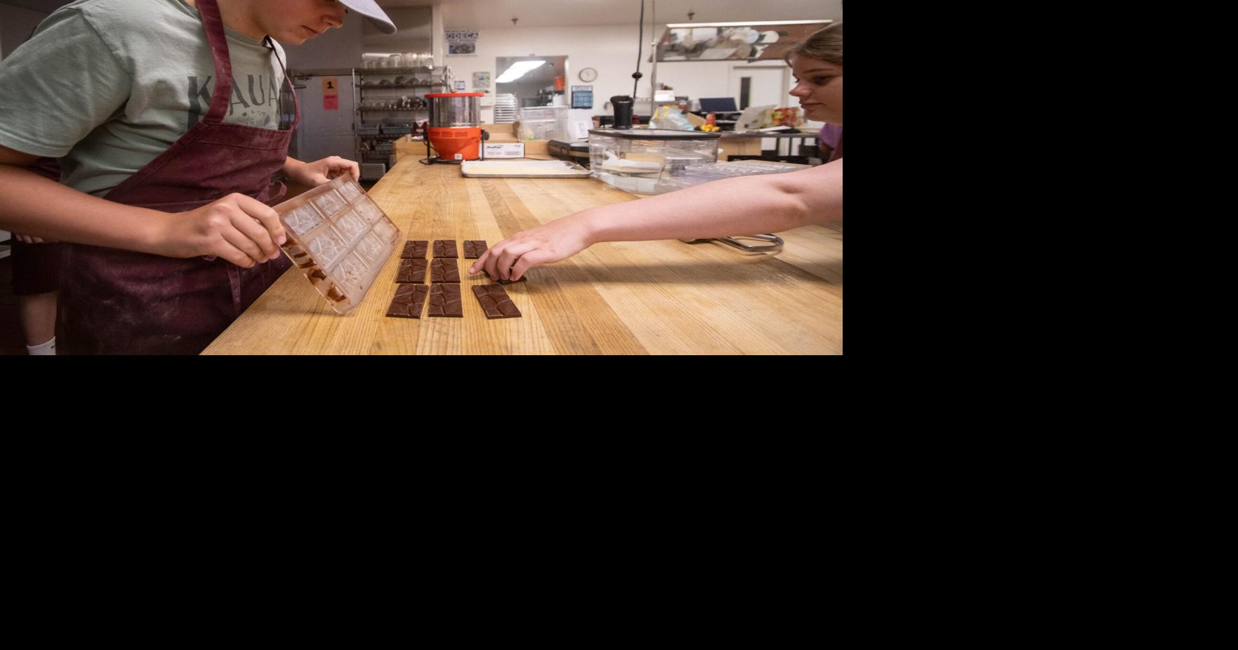 Students learn to make chocolate, ‘from bean to bar’