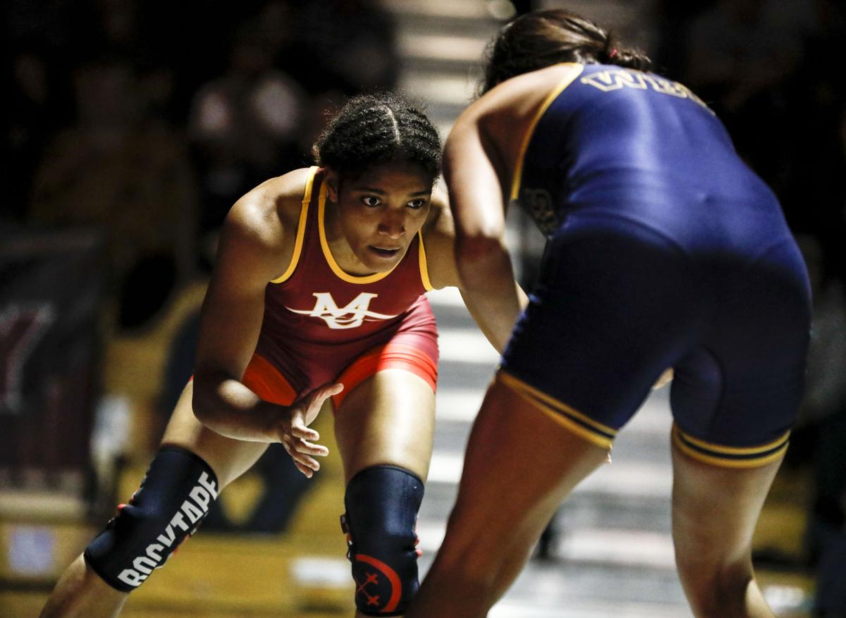 Brown Ton earns first win for women's wrestling