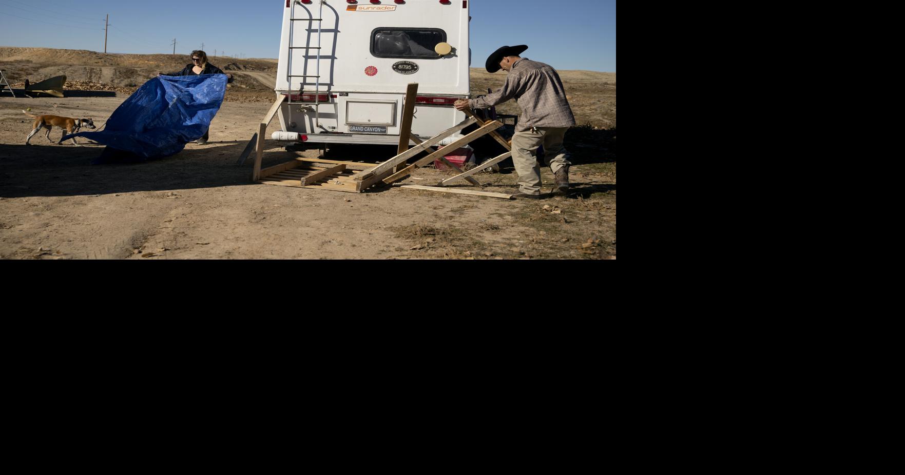 Camping, but not by choice: Public lands see growth homeless people's ...