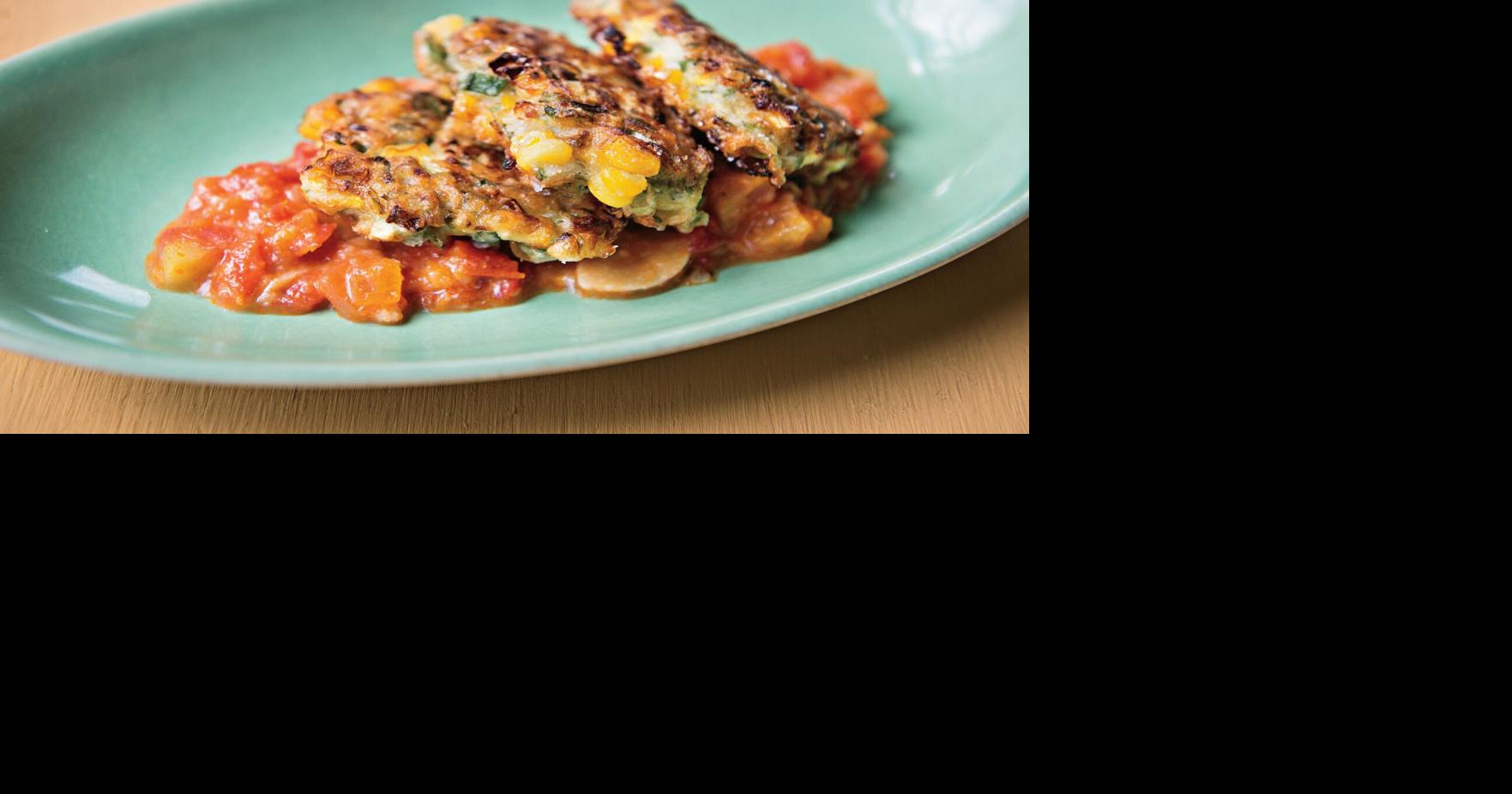 Fall in love with okra with these scallion pancakes