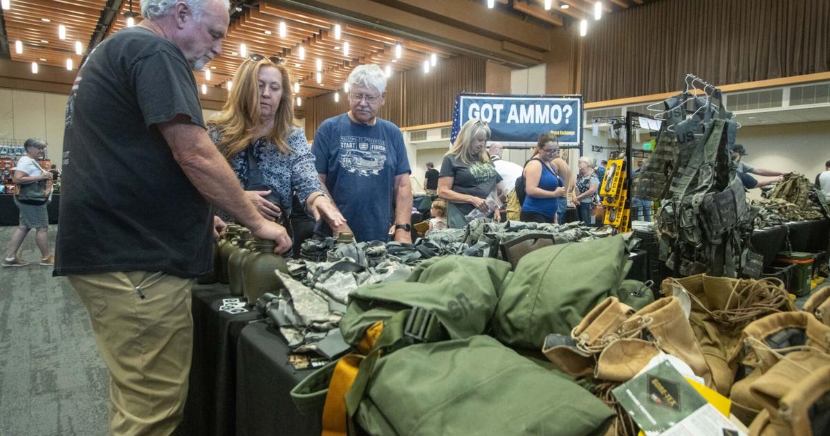 Local prepper community turns out for survivalist expo