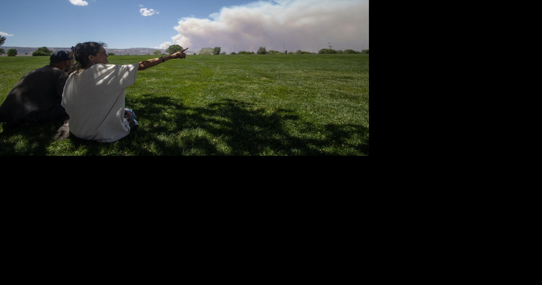 Eight fires sparked by lightning overnight near Utah border, growing Jones Fire billowing smoke