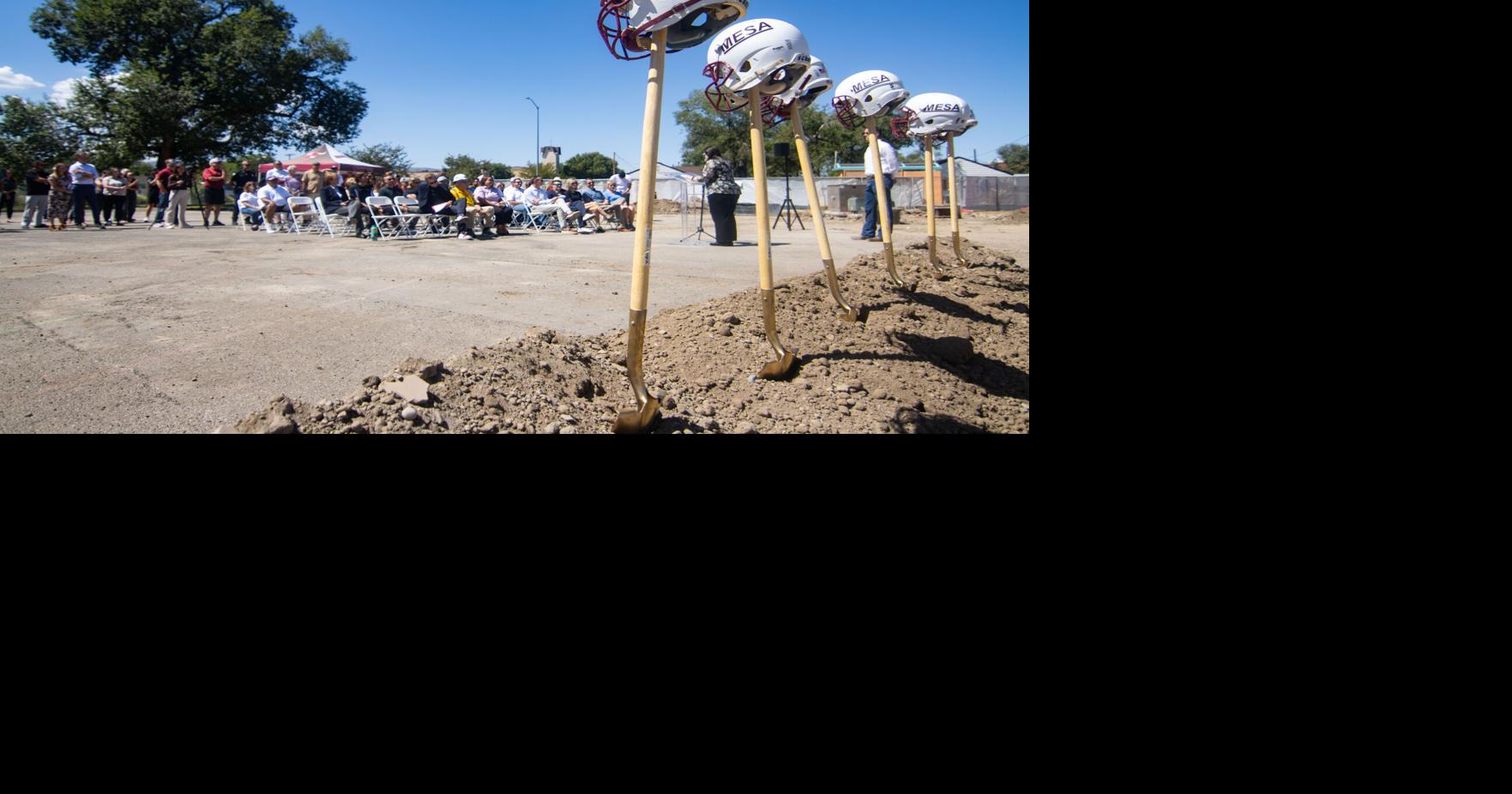 CMU, partners, break ground on football complex