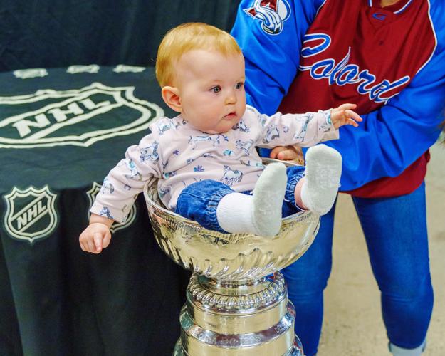 Stanley Cup visits kids cancer center