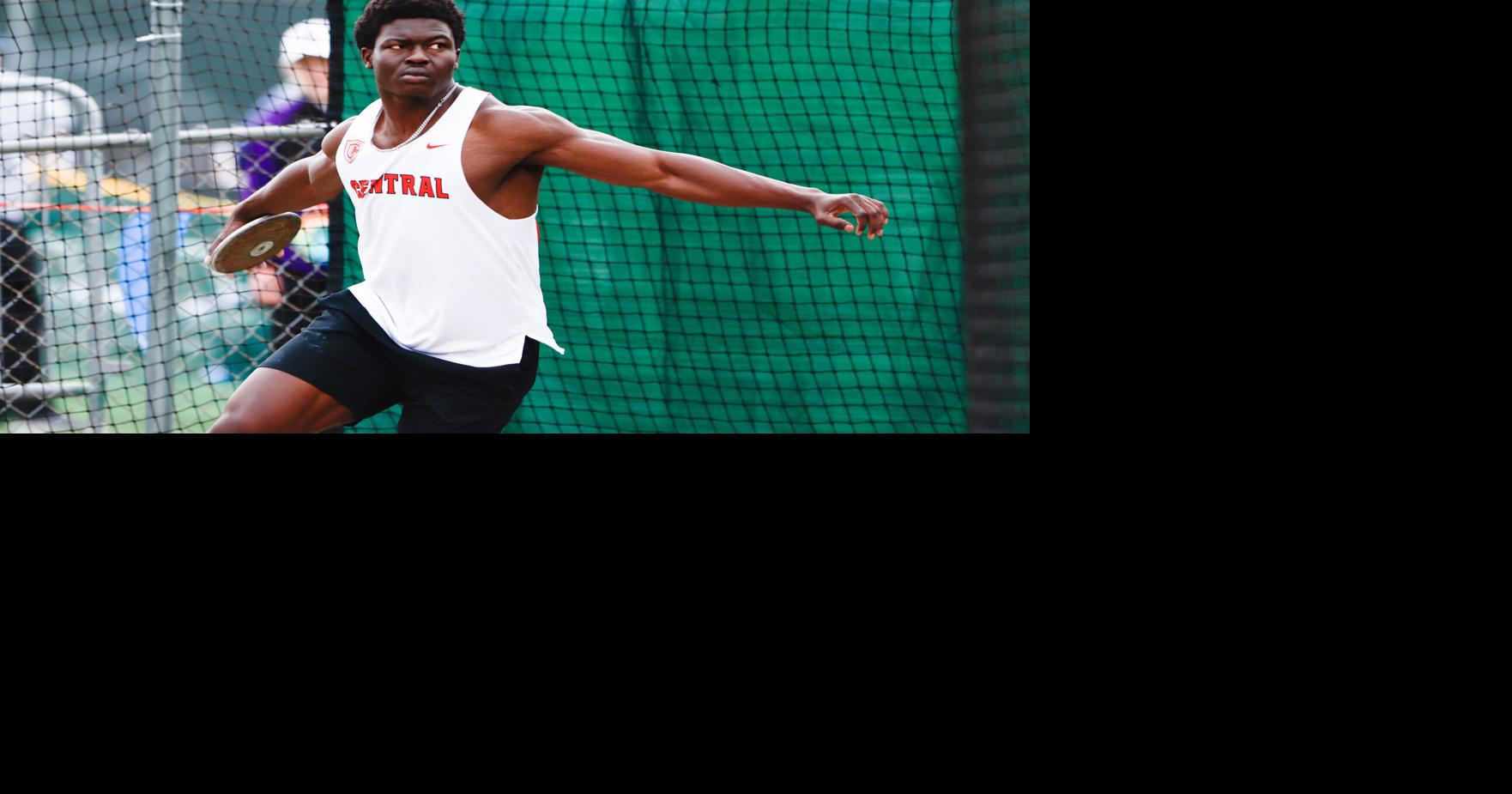 Central's Baroumbaye wins state title in discus, sets 4A state record ...