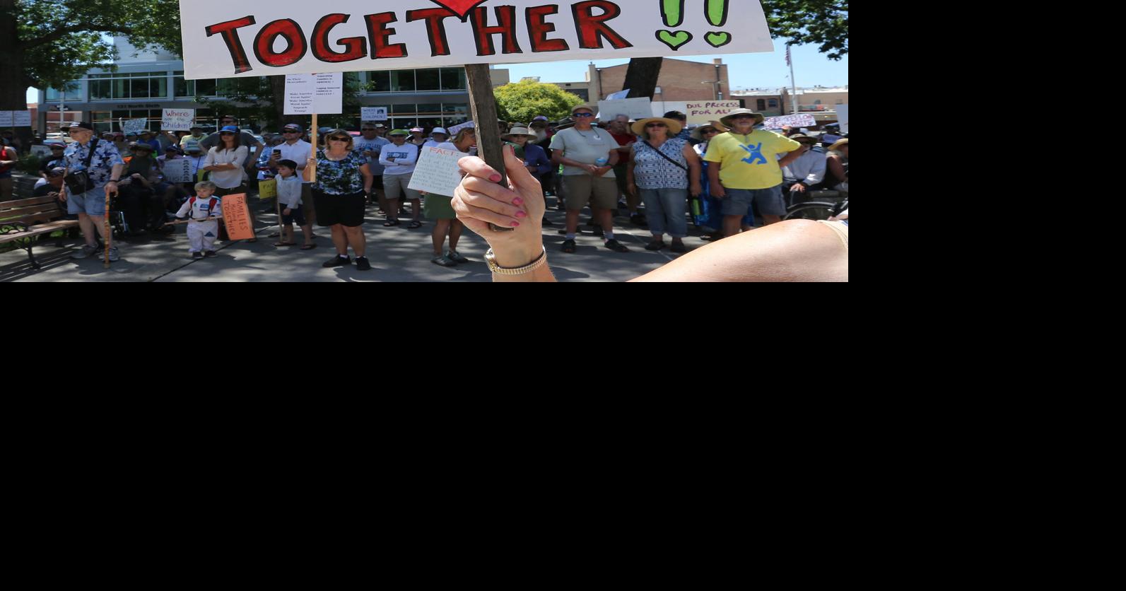 Junction rally protests family separations at border | Western Colorado ...
