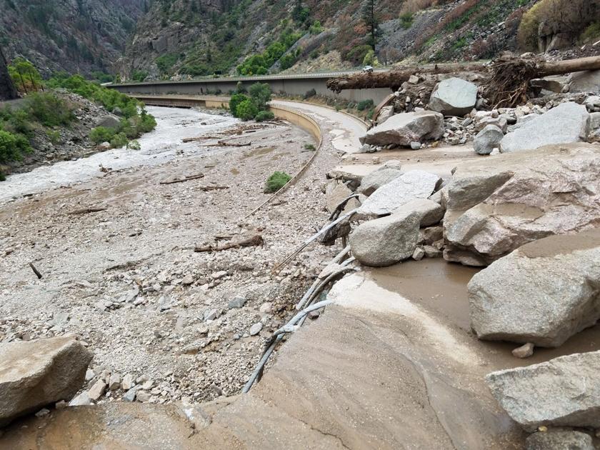 Canyon project manager amazed at size of debris flows, sees climate change role - The Grand Junction Daily Sentinel