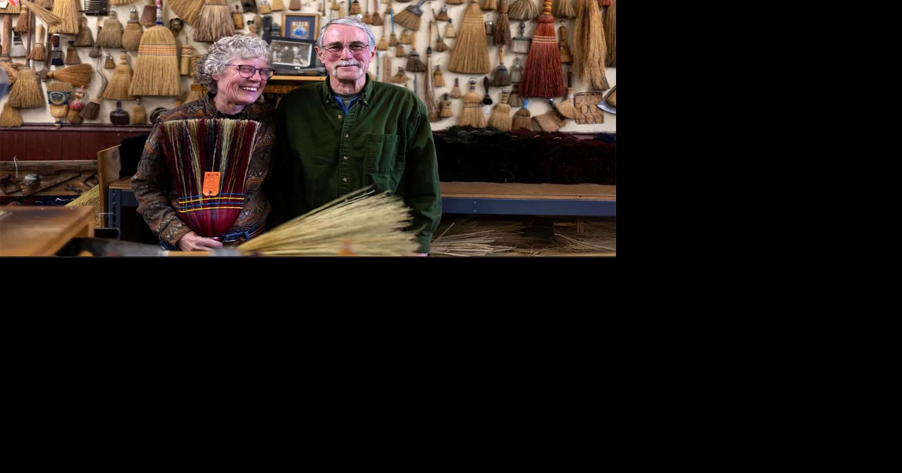 A sweeping success Colorado couple finds niche in broom making