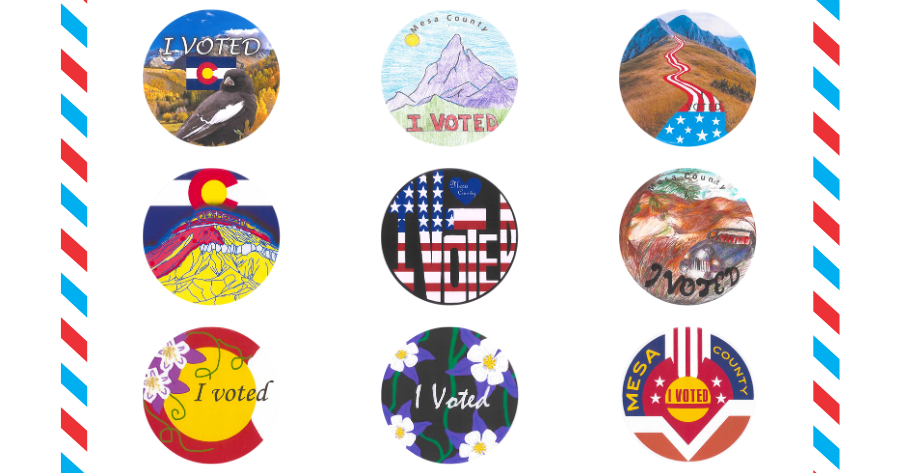 Election begins for Mesa County s 2026 I Voted stickers Western