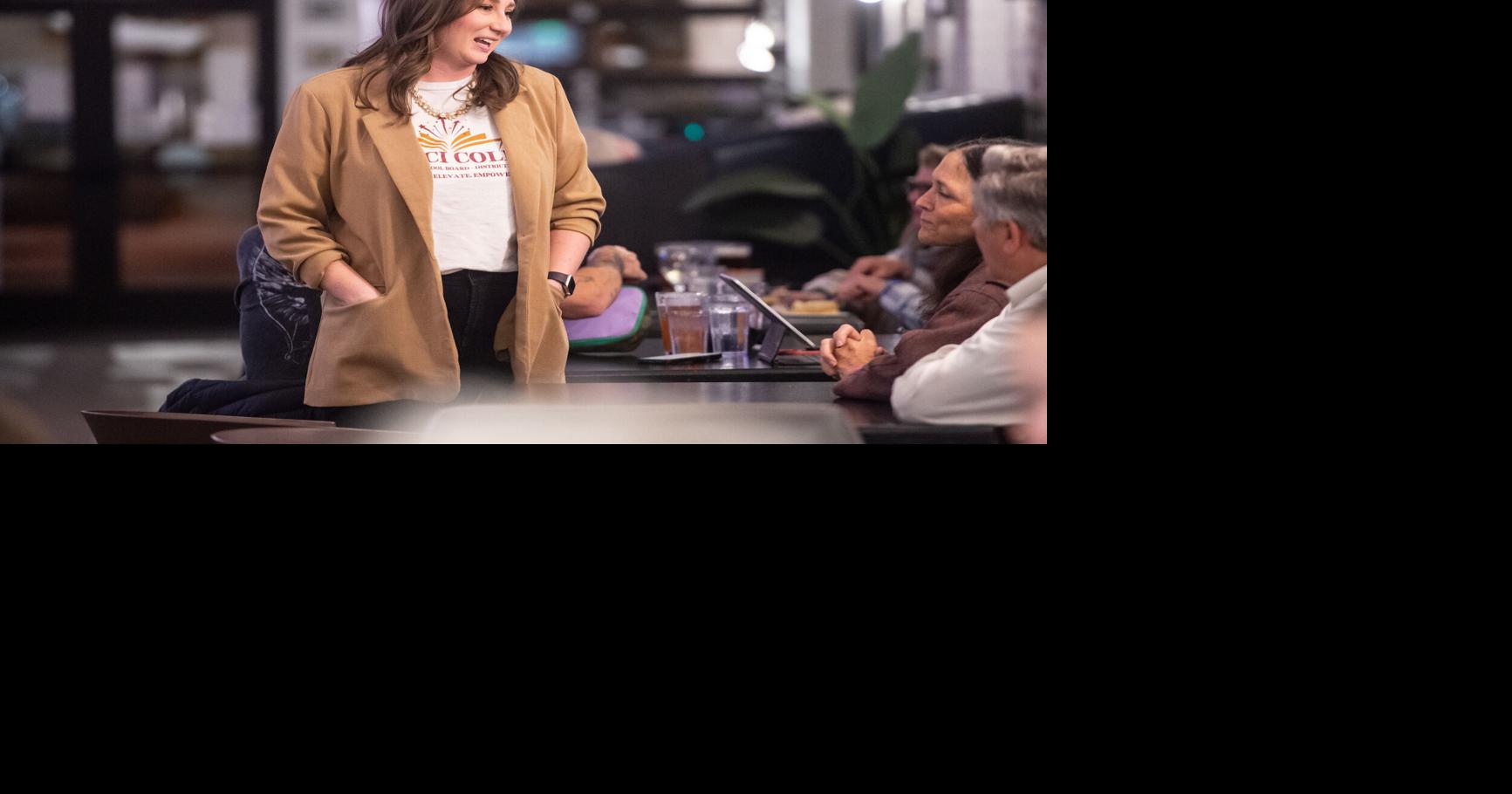 Teachers association celebrates election of Cole, Woods to school board