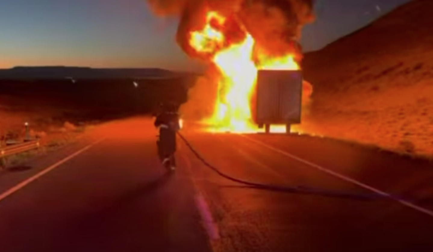 Lower Valley Fire Protection District responds to 2 semi fires on I-70 ...