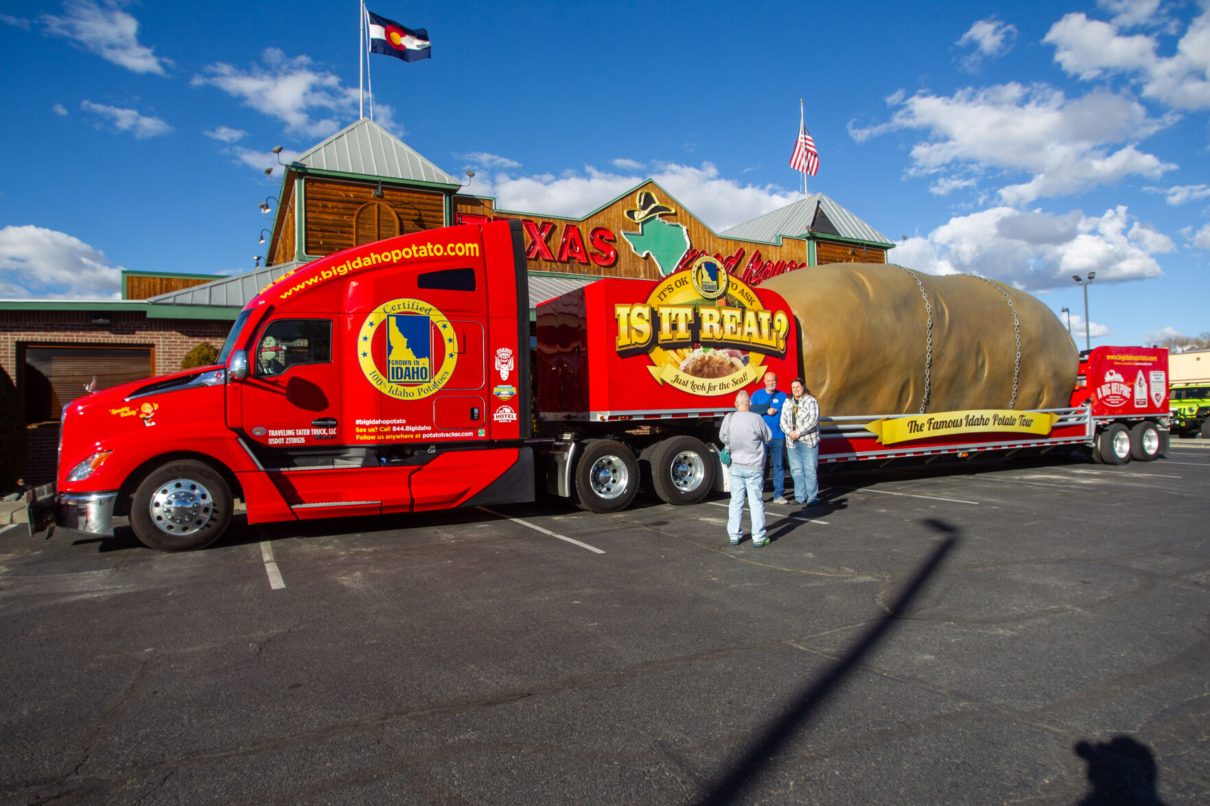 Big Idaho Potato Truck Tour brings four-ton spud to Grand Junction