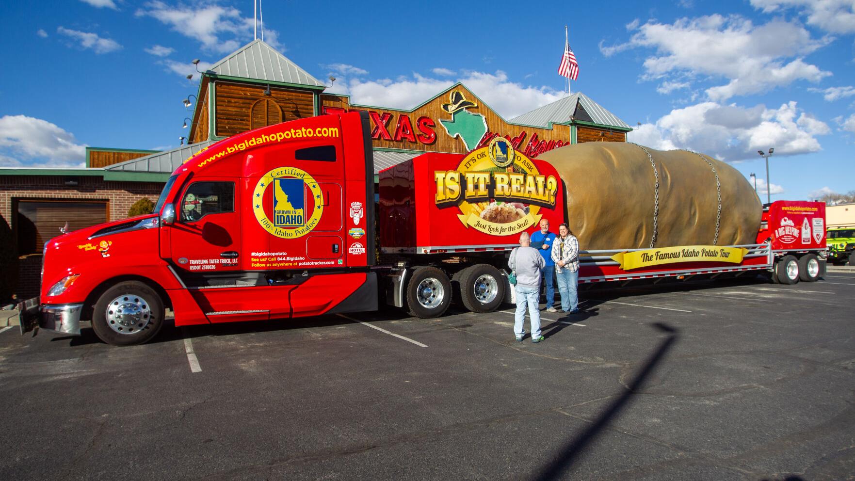 Big Idaho Potato Truck Tour brings four-ton spud to Grand Junction 