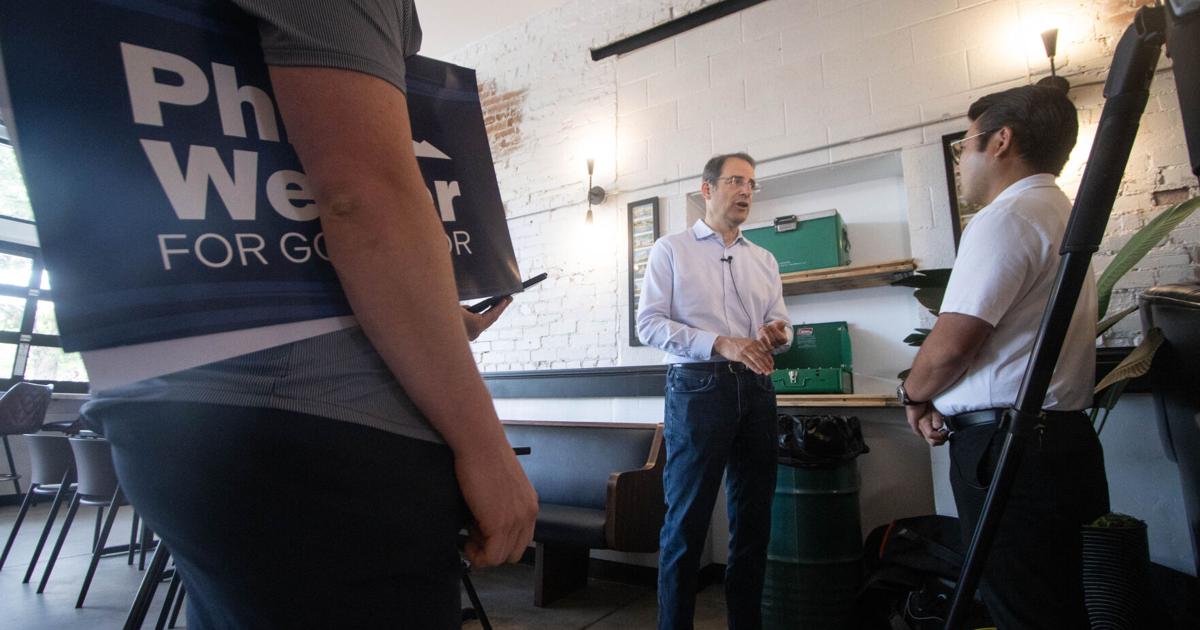 Weiser makes final campaign stop in GJ ahead of gubernatorial primary