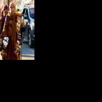 'We just need something positive' - Monks' peace walk across US draws large crowds