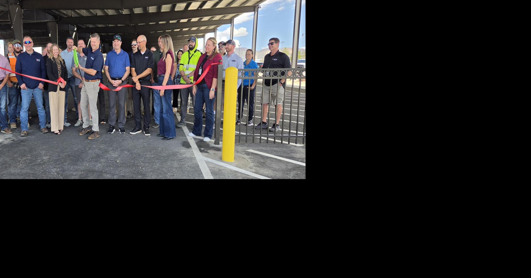 GJ Airport opens covered parking area