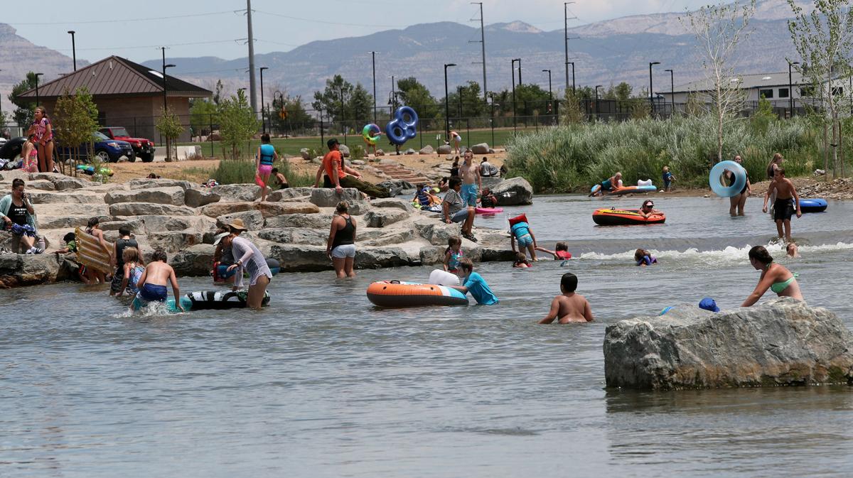 River Park at Las Colonias a hit with crowds | Western Colorado ...