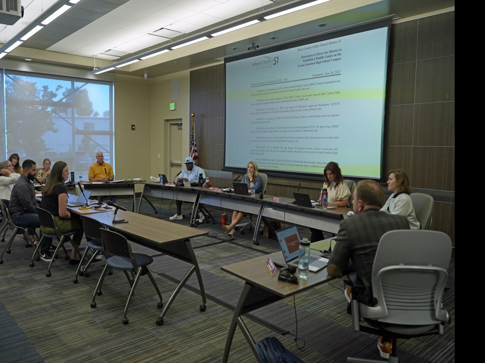 D51 Board approves resolution for health center at new GJHS | Western  Colorado | gjsentinel.com
