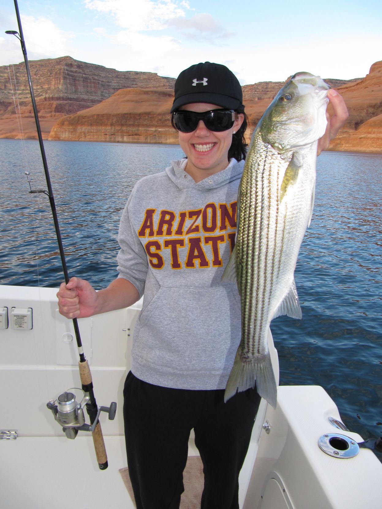 Weather, wind dampen striped bass fishing