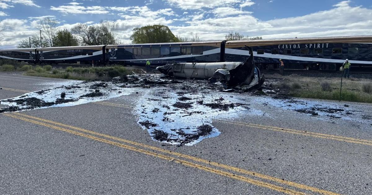 Train crash with tanker truck closes Highway 6 in Rifle