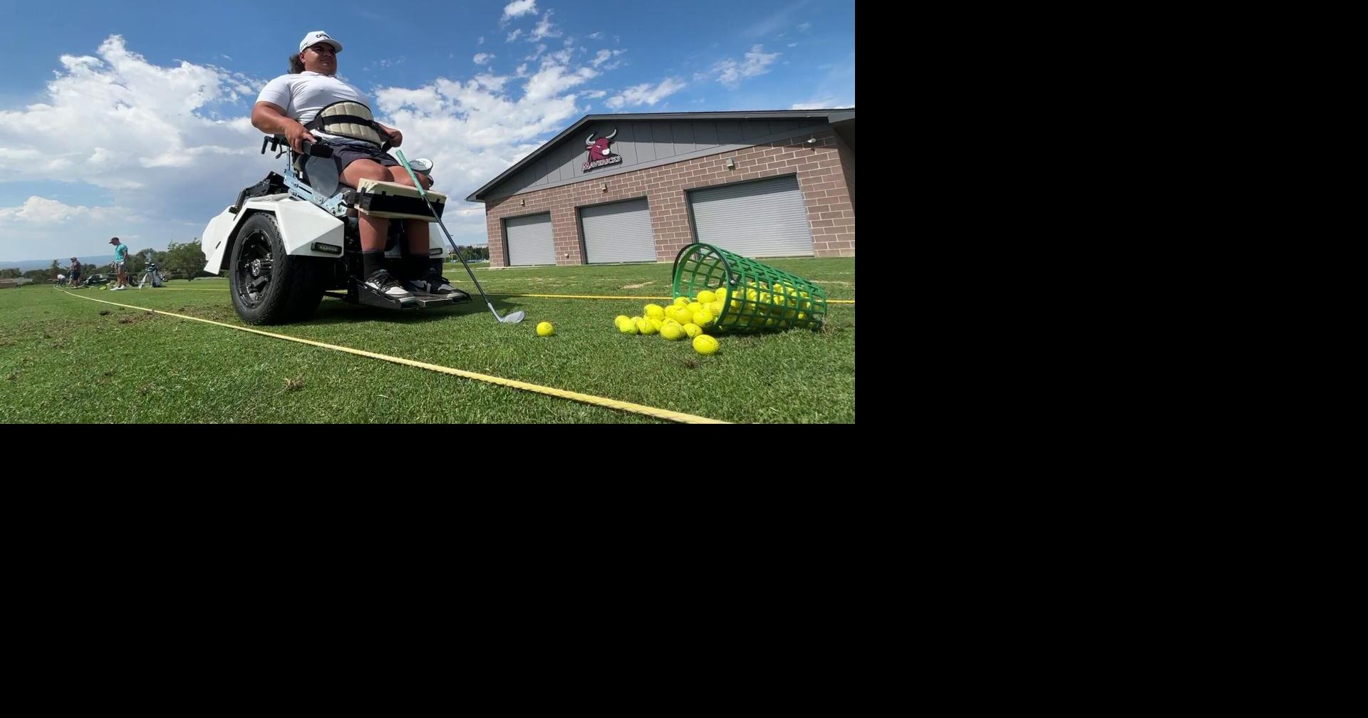 Meet the seated golfer who's taking the social media world by storm ...