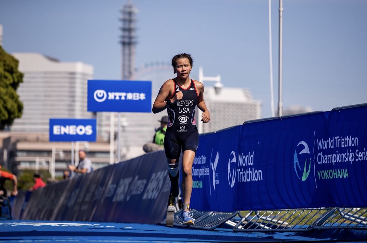 Incoming CMU freshman Emma Meyers to compete in triathlon at