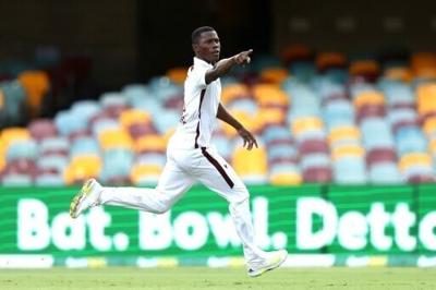 Shamar Joseph made a sensational start to his Test career taking 13 wickets in two Tests against Australia in January