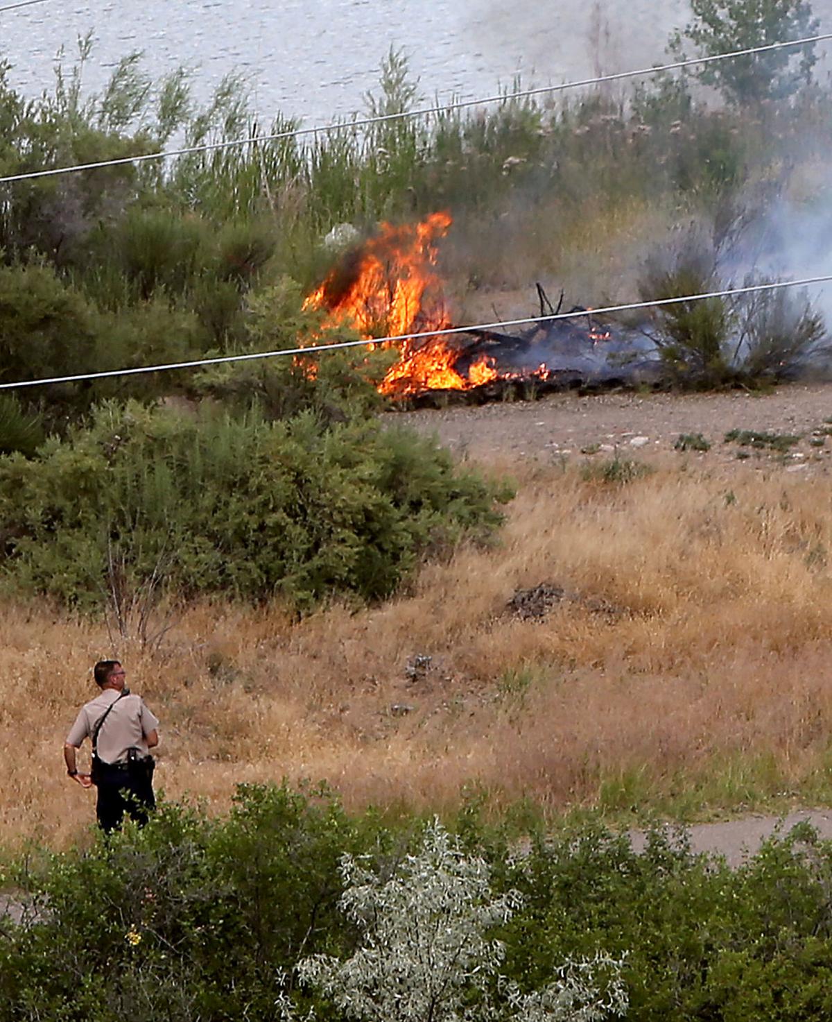 RedlandsConnected Lakes Fire; July 4, 2019 Multimedia