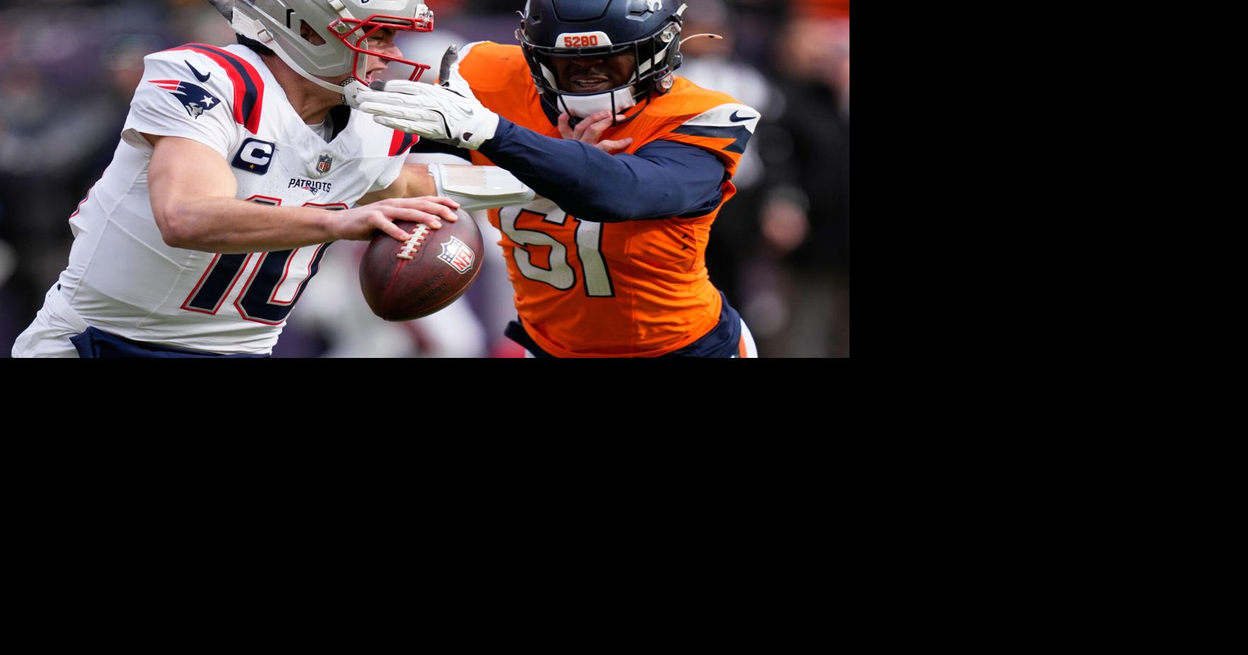 APTOPIX Patriots Broncos Football