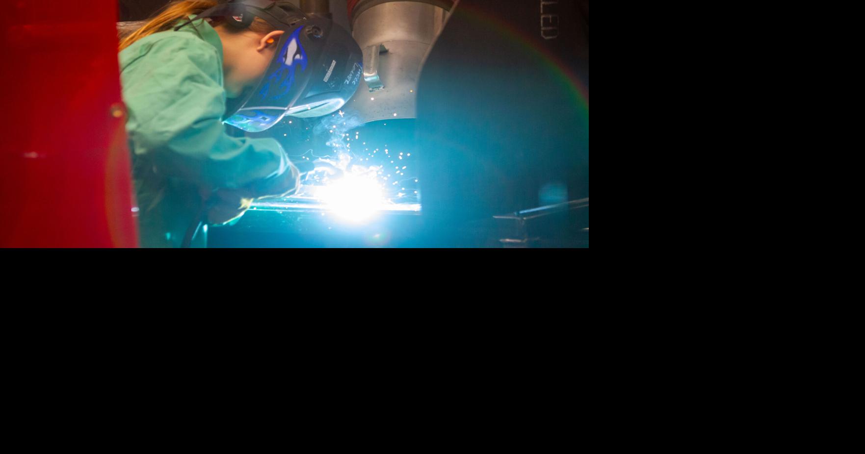 Breaking norms, women fusing metal