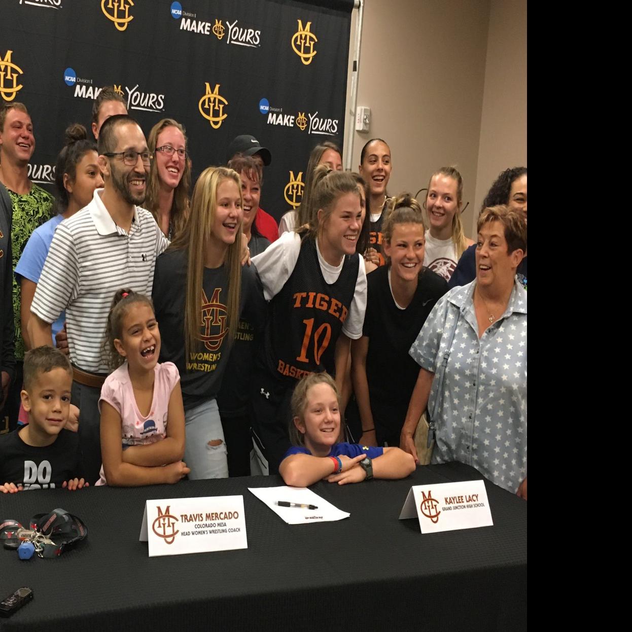 Lacy Cherishes Memory Of Signing With Mesa Sports Gjsentinel Com